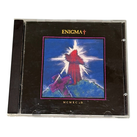 Vintage Enigma CD MCMXC a.D. Album Virgin Records 1990 Electronic Ambient Music - Picture 1 of 7